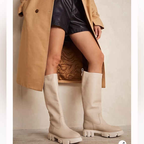 Free people Brooks Chalk Tall Boots,All Products : American Fashion Style Bags On Sale